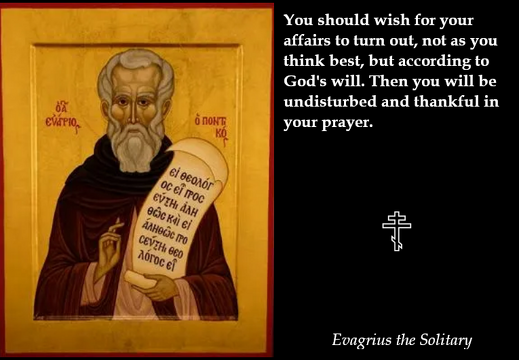 St. Evagrius the Solitary